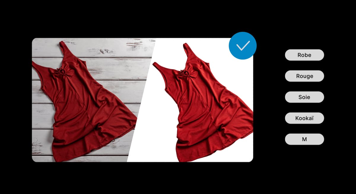 Détourage automatique DressKare
