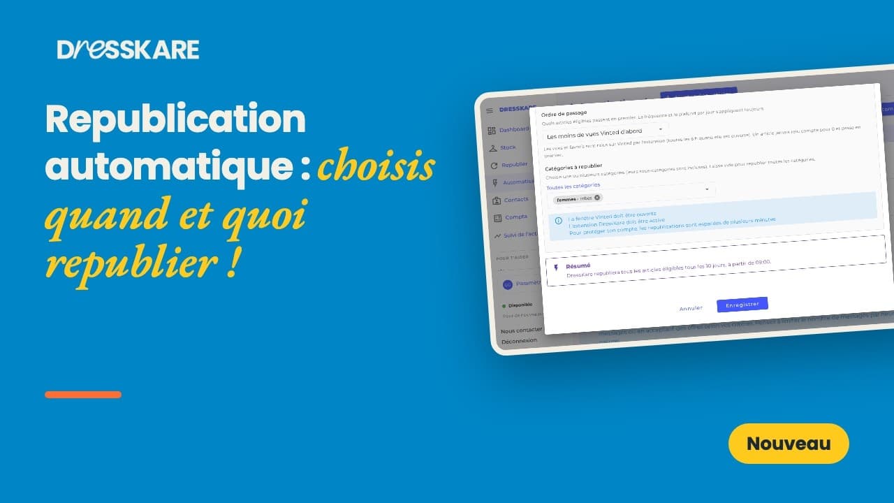 Miniature de la vidéo Republication automatique : choisis quand et quoi republier !
